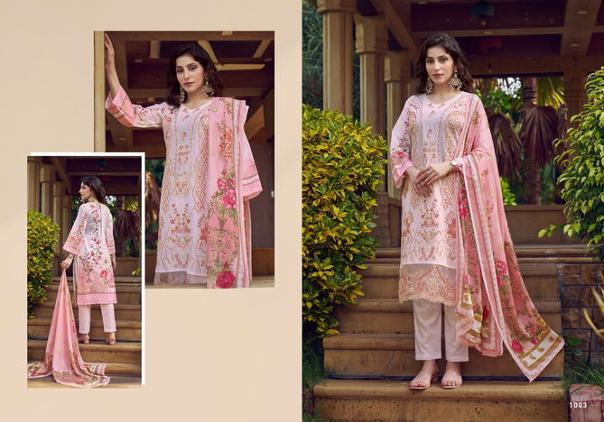 Rang Rasiya By Majesty Embroidery Cotton Pakistani Suit Wholesale Price In Surat
